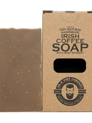 Vrácení Zdarma Tuhé mýdlo s kávou a whisky DR K SOAP COMPANY Irish coffee soap XL 225 g