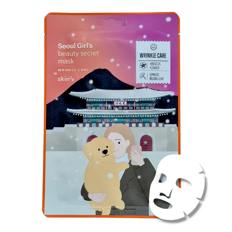 Časově Omezené SKIN79 Plátýnková maska - Seoul Girl´s Beauty Secret - Wrinkle Care