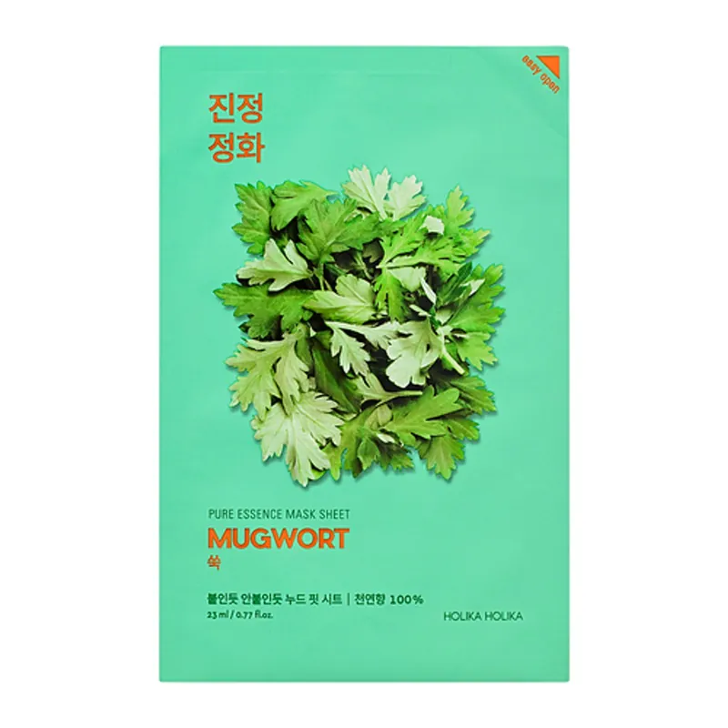 HOLIKA HOLIKA Plátýnková maska Pure Essence Mask Sheet - Mugwort Přímo Od Výrobce