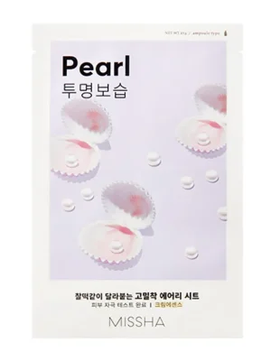 MISSHA Plátýnková maska - Airy Fit Sheet Mask - Pearl Značkový