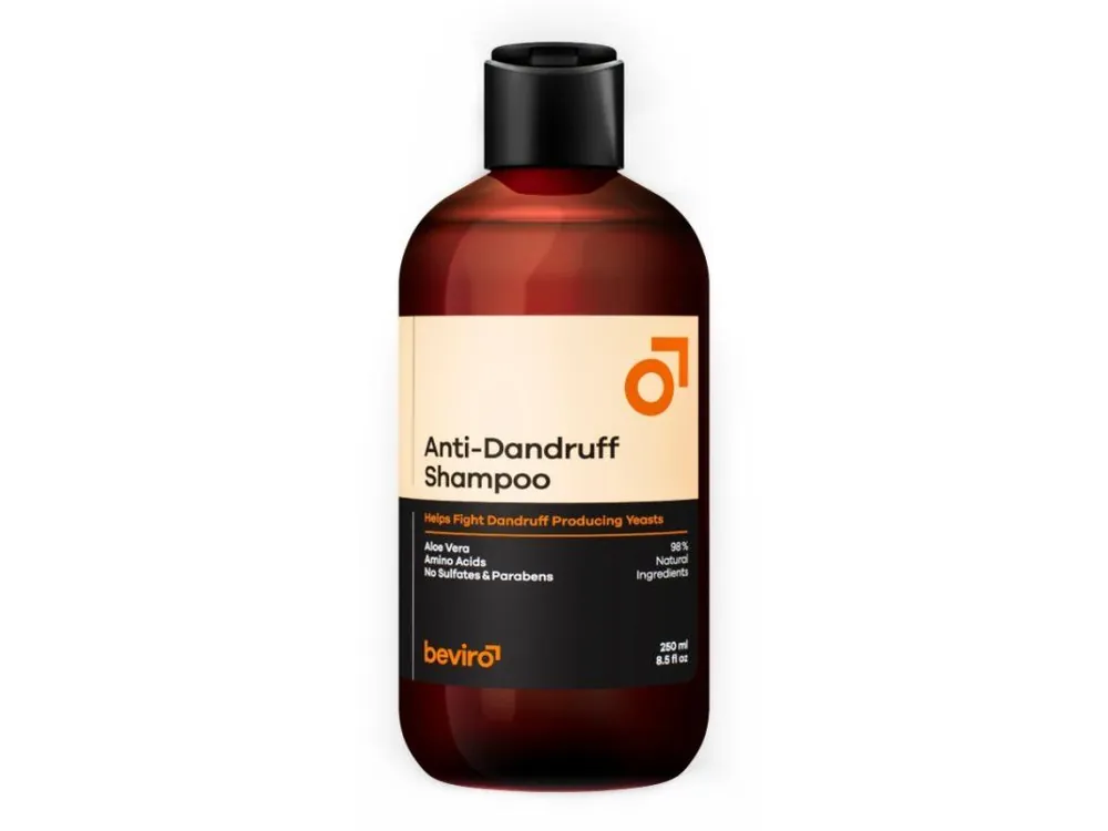 Pánský šampon proti lupům BEVIRO Anti-dandruff shampoo 250 ml Výprodej