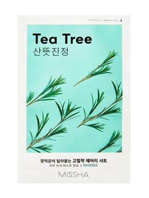 MISSHA Plátýnková maska - Airy Fit Sheet Mask - Tea Tree Nejlepší Volba