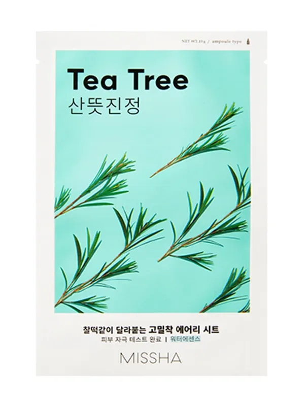 MISSHA Plátýnková maska - Airy Fit Sheet Mask - Tea Tree Nejlepší Volba