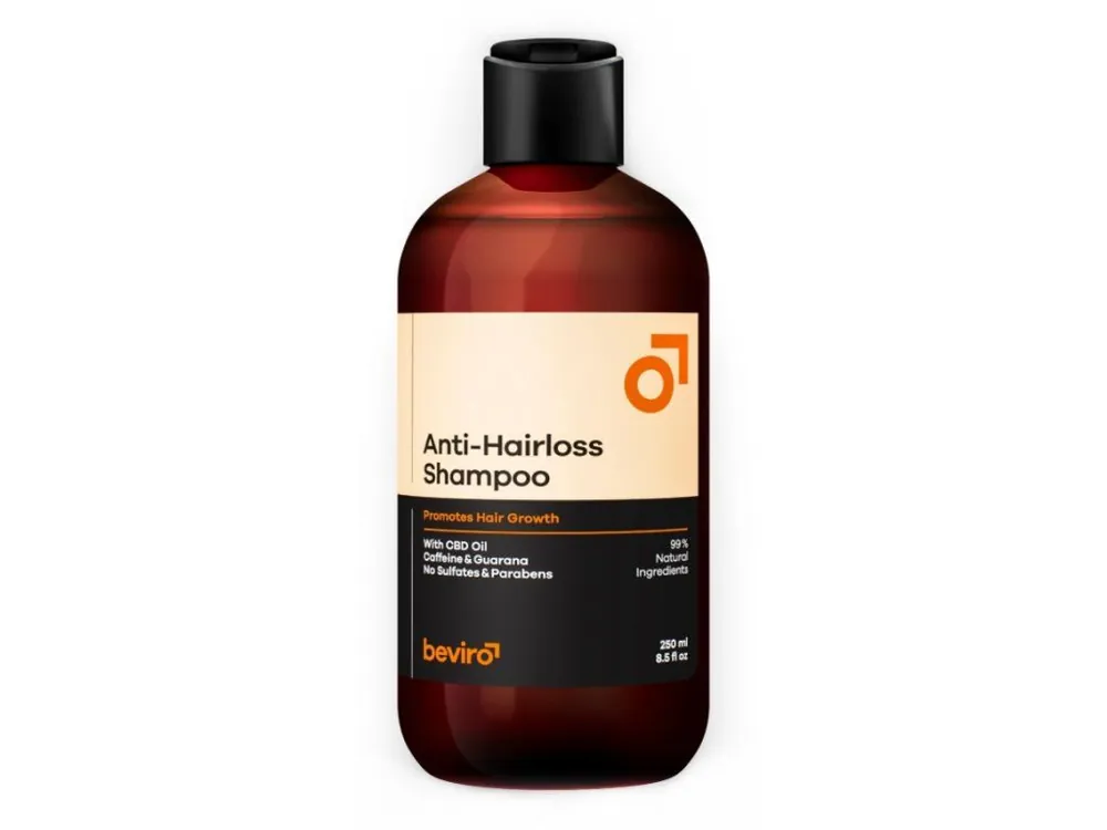Pánský šampon proti padání vlasů BEVIRO Anti-hairloss shampoo 250 ml Přímo Od Výrobce