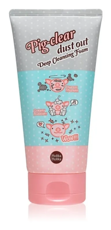 HOLIKA HOLIKA Čistící pěna Pig Clear Dust Out Deep Cleansing Foam (150ml) Oblíbený