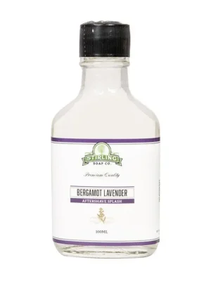 Jen Po Omezenou Doba Voda po holení STIRLING Aftershave splash Bergamot lavender 100 ml