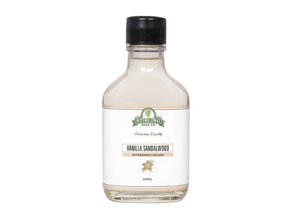 Must-Have Voda po holení STIRLING Aftershave splash Vanilla sandalwood 100 ml
