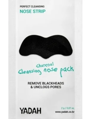 YADAH Čistící náplasti na nos Charcoal Cleansing Nose Pack (2 g) Pouze Dnes