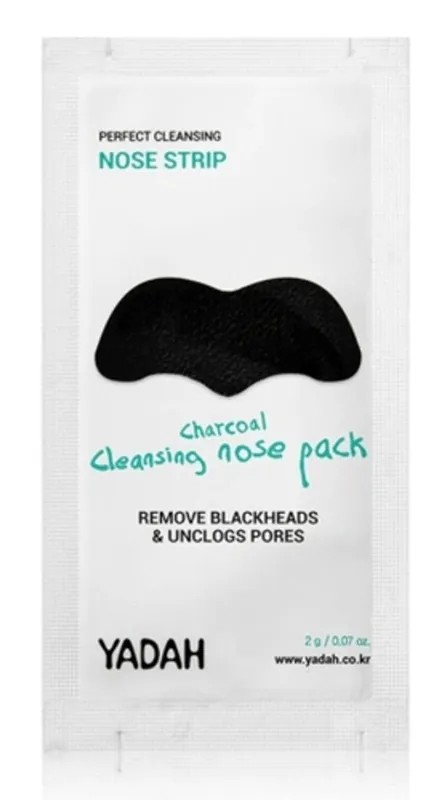 YADAH Čistící náplasti na nos Charcoal Cleansing Nose Pack (2 g) Pouze Dnes