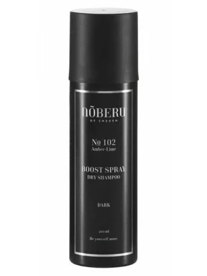 Pánský suchý šampon a matný pudr ve spreji NOBERU Boost spray dry shampoo Dark 200 ml Tovární Cena