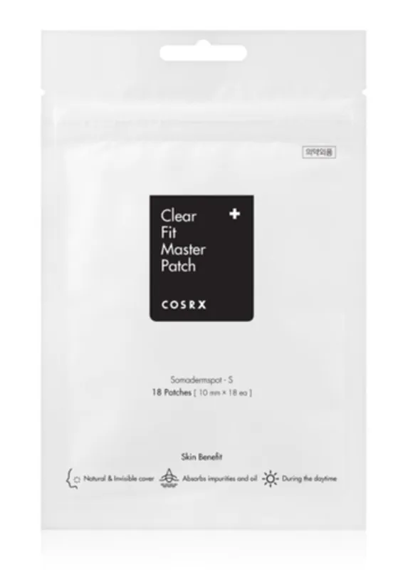 COSRX Čistící náplasti na akné Clear Fit Master Patch (18 kusů) Horká Nabídka