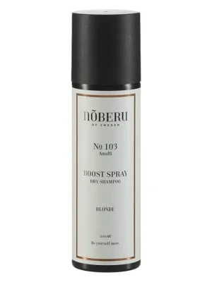 Originální Pánský suchý šampon a matný pudr ve spreji NOBERU Boost spray dry shampoo Blonde 200 ml