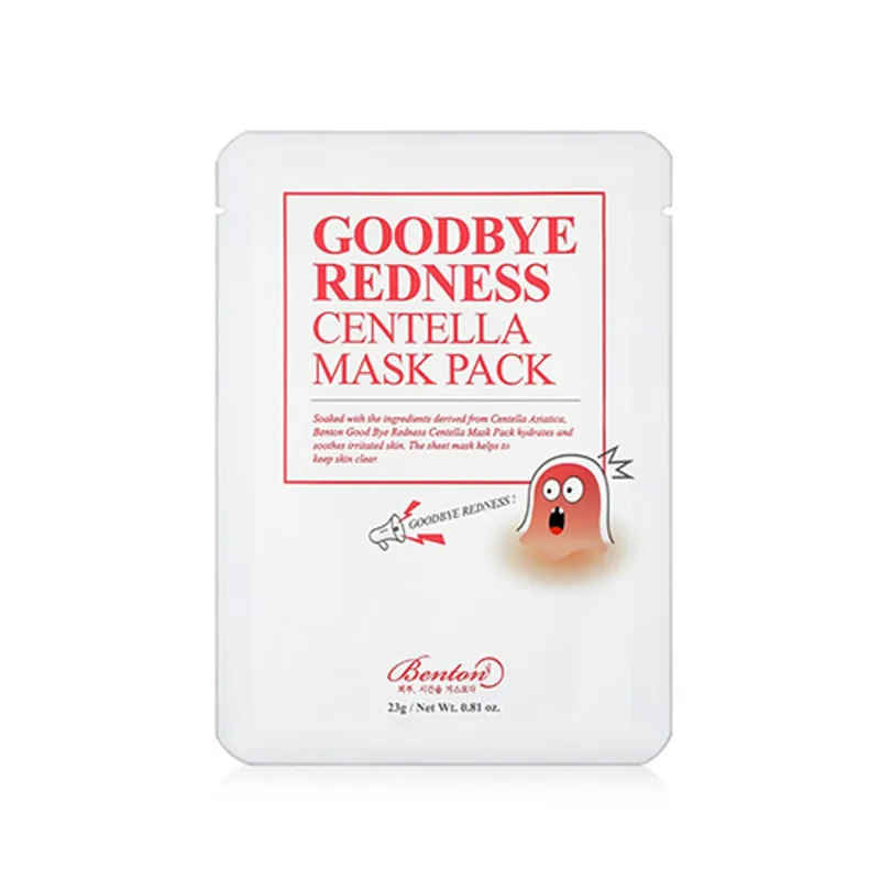 Cenově Výhodný BENTON Plátýnková maska Goodbye Redness Centella Mask (23 g)