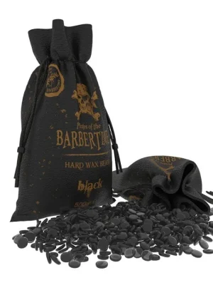 Depilační vosková zrnka BARBERTIME Hard wax beans Black 500 g Víkendová Akce