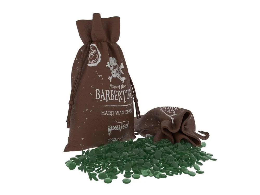 Poslední Šance Depilační vosková zrnka BARBERTIME Hard wax beans Azulen 500 g
