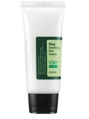 COSRX Opalovací krém Aloe Soothing Sun Cream SPF50+ PA+++ (50 ml) Speciální Cena