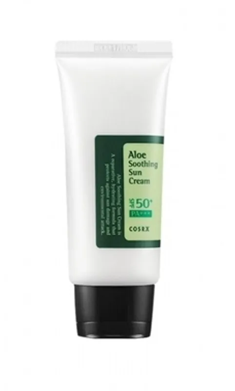 COSRX Opalovací krém Aloe Soothing Sun Cream SPF50+ PA+++ (50 ml) Speciální Cena