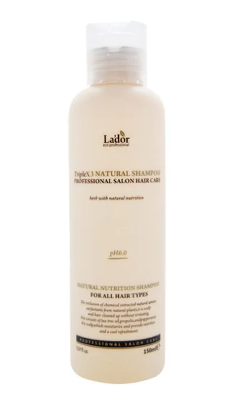 LA'DOR Přírodní antioxidační šampon TripleX3 Natural Shampoo (150ml) Cenově Výhodný
