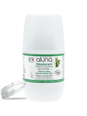 Roll-on deodorant s krystaly kamence a aloe vera OSMA Aluna 50 ml Finální Výprodej