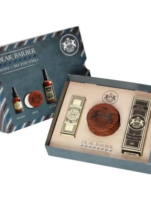 Akční Cena Dárková sada na holení DEAR BARBER Shave care essentials
