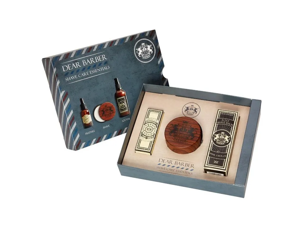 Akční Cena Dárková sada na holení DEAR BARBER Shave care essentials
