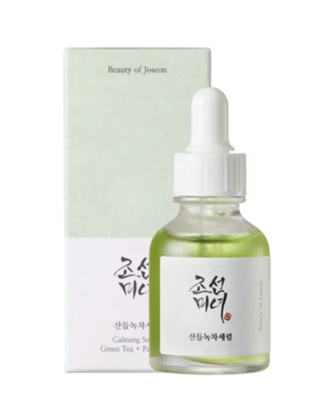 Vysoce Kvalitní BEAUTY OF JOSEON Hydratační a zklidňující sérum Calming Serum: Green Tea + Panthenol (30 ml)