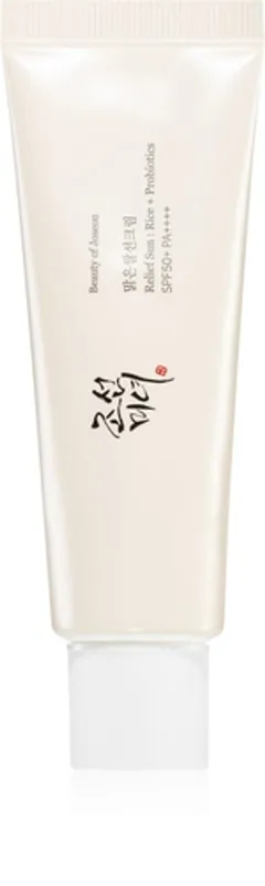 BEAUTY OF JOSEON Opalovací krém Relief Sun Rice + Probiotics SPF50+ PA++++ (50 ml) Finální Výprodej
