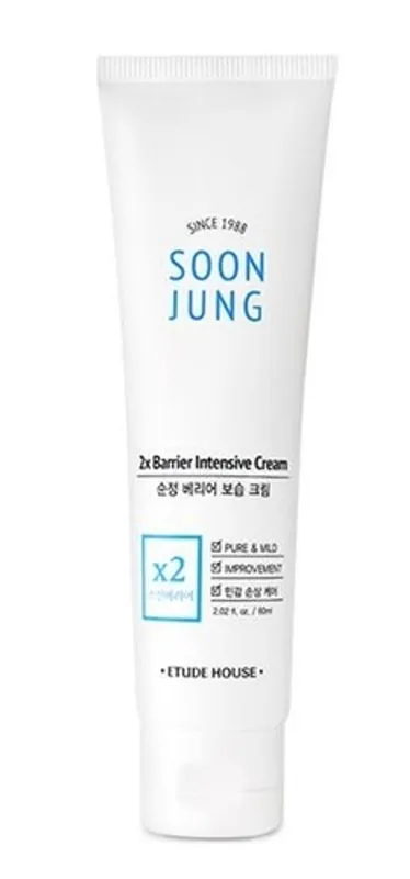 Doprava Zdarma ETUDE Soon Jung Pleťový krém 2x Barrier Intensive Cream (60 ml)