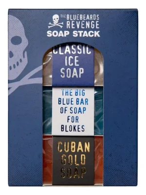 Dárková sada mýdel BLUEBEARDS REVENGE Soap stack kit 3 x 175 g Akční Cena