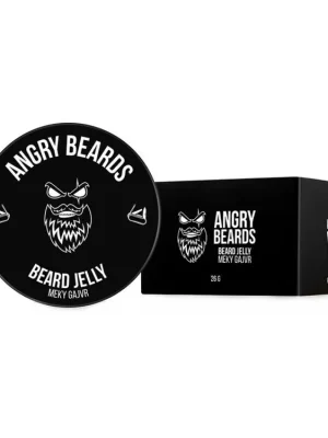 Dokud Zásoby Vydrží Želé na výživu vousů ANGRY BEARDS Beard jelly Meky Gajvr 26 g