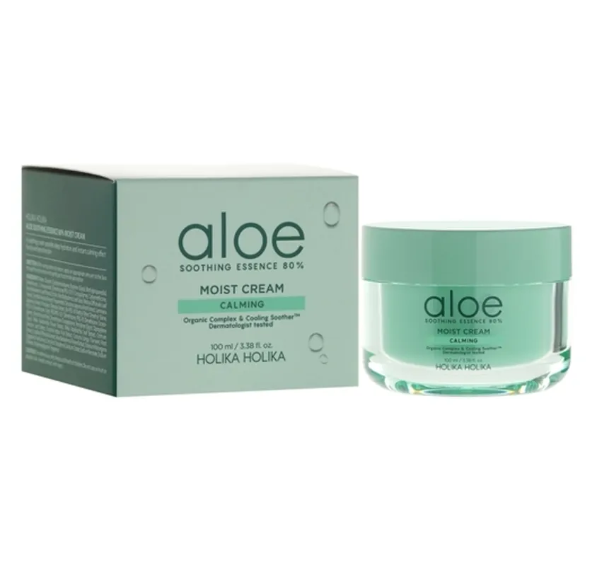 Vysoce Kvalitní HOLIKA HOLIKA Pleťový krém Aloe Soothing Essence 80% Moist Cream (100 ml)