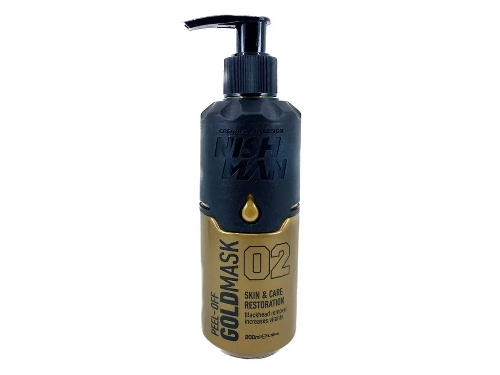 Nakupujte Hned Zlatá slupovací maska pro muže NISH MAN Peel-off gold mask 200 ml