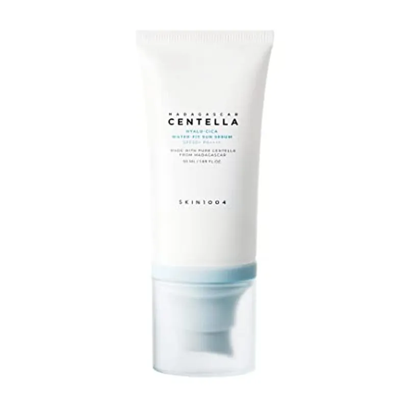 SKIN1004 Opalovací krém Madagascar Centella Hyalu-Cica Water-Fit Sun Serum SPF50+ PA++++ (50 ml) Omezená Nabídka