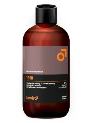 Horká Nabídka Sprchový gel pro muže BEVIRO Natural body wash 1918 250 ml