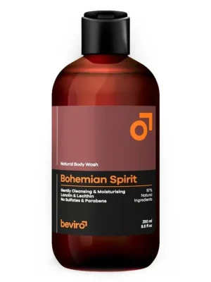 Akční Cena Sprchový gel pro muže BEVIRO Natural body wash Bohemian spirit 250 ml