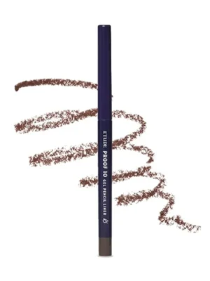 Vrácení Zdarma ETUDE Voděodolná tužka na oči Proof 10 Gel Pencil Liner - Dark Cacao