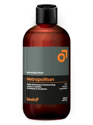 Sprchový gel pro muže BEVIRO Natural body wash Metropolitan 250 ml Speciální Cena