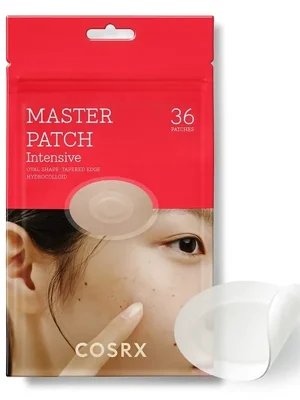 COSRX Náplasti na akné Master Patch Intensive Oval-Shaped Hydrocolloid (36 kusů) Nízká Cena
