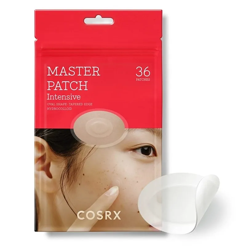 COSRX Náplasti na akné Master Patch Intensive Oval-Shaped Hydrocolloid (36 kusů) Nízká Cena