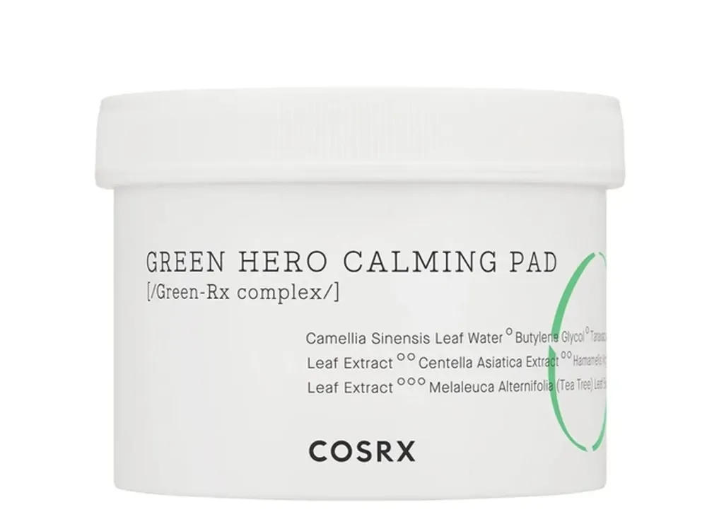 Omezená Nabídka COSRX Čistící a zklidňující polštářky One Step Green Hero Calming Pad (70 ks)