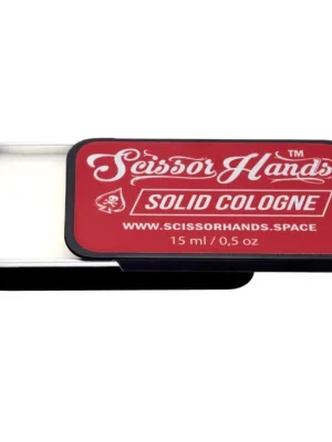 Nejlepší Volba Tuhá kolínská SCISSOR HANDS Solid cologne Red 15 ml