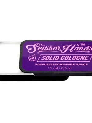 Víkendová Akce Tuhá kolínská SCISSOR HANDS Solid cologne Purple 15 ml