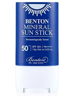 Sleva BENTON Minerální opalovací krém Mineral Sun Stick SPF50+ PA++++ (15 g)