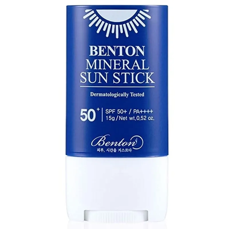 Sleva BENTON Minerální opalovací krém Mineral Sun Stick SPF50+ PA++++ (15 g)