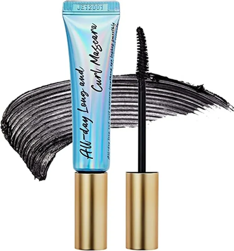 MILK TOUCH Voděodolná řasenka All Day Long and Curl Mascara - Black Dokud Zásoby Vydrží