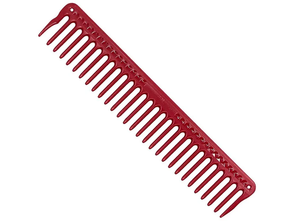 Omezená Nabídka Barber hřeben na střihání a styling vlasů JRL Cutting comb J303 - červený