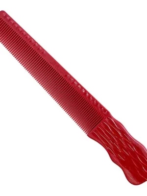Výtratový hřeben JRL Barber comb J204 - červený Dokud Zásoby Vydrží
