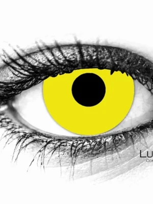 Crazy čočky - nedioptrické - VIVID YELLOW (2 čočky) Sleva