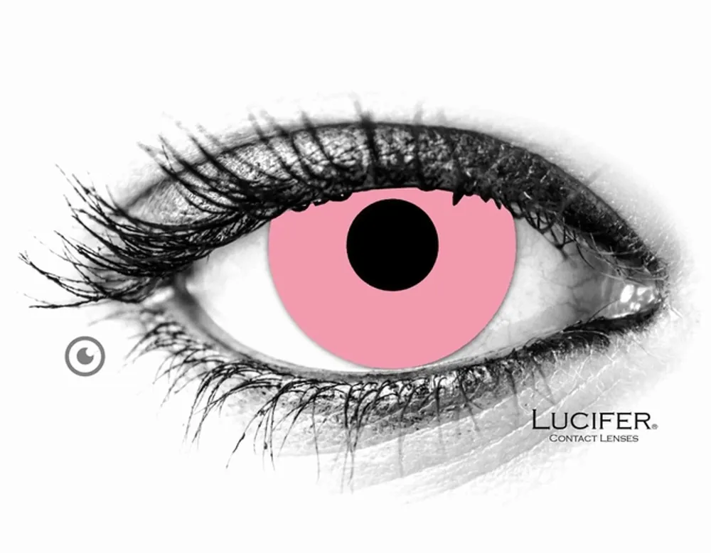 Crazy čočky - nedioptrické - POSY PINK (2 čočky) Ověřený