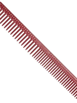 Nakupujte Hned Kadeřnický hřeben JRL Long round tooth cutting comb J306 - červený
